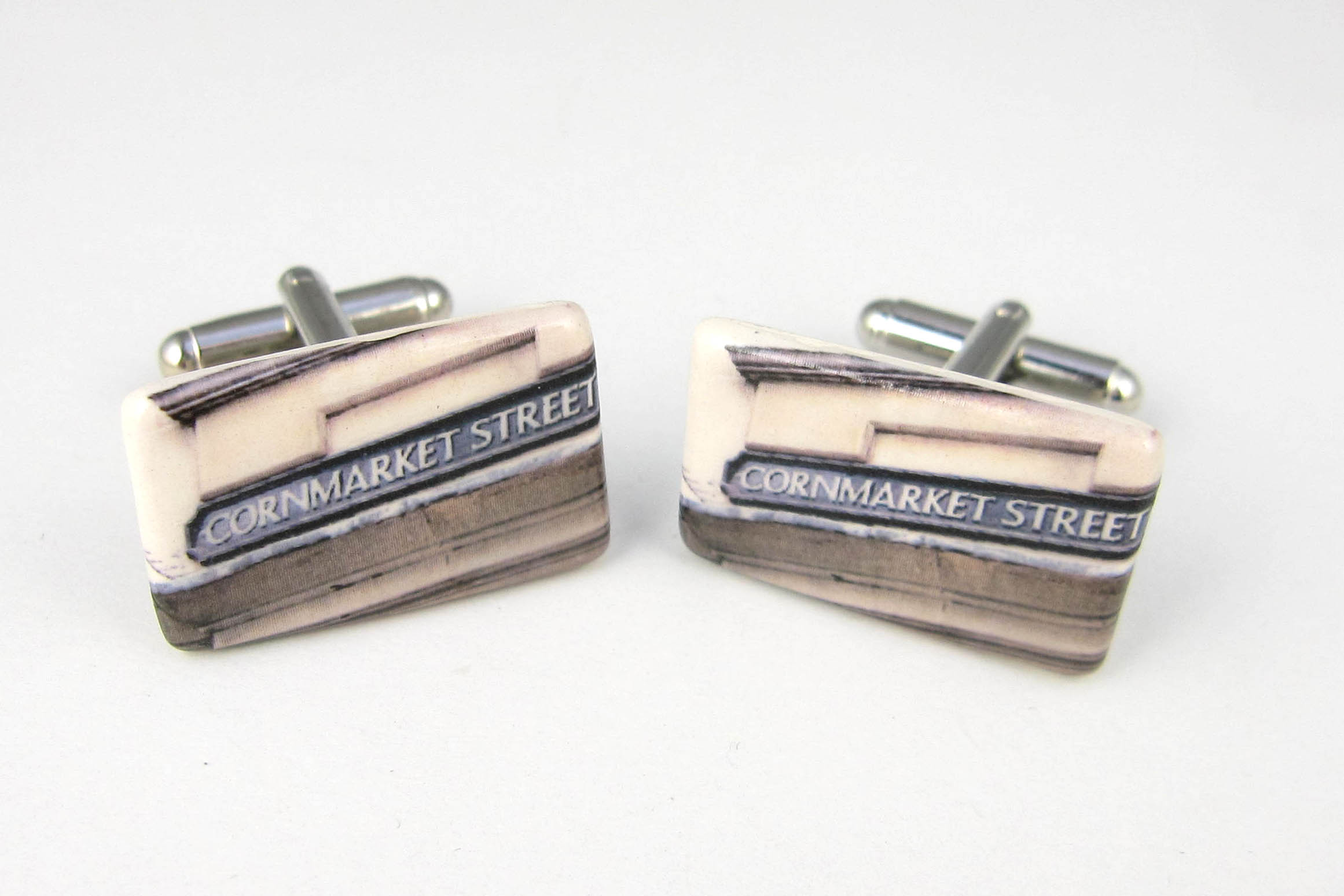 Oxford Cornmarket Street cufflinks